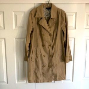 Sonoma Women’s Double Breasted Trench Coat